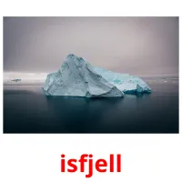 isfjell cartões com imagens