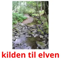 kilden til elven cartões com imagens