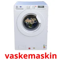 vaskemaskin cartões com imagens