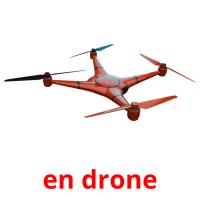 en drone Tarjetas didacticas