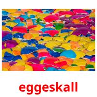 eggeskall picture flashcards