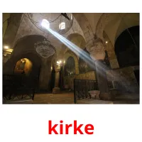 kirke cartões com imagens