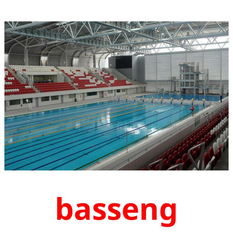 basseng picture flashcards