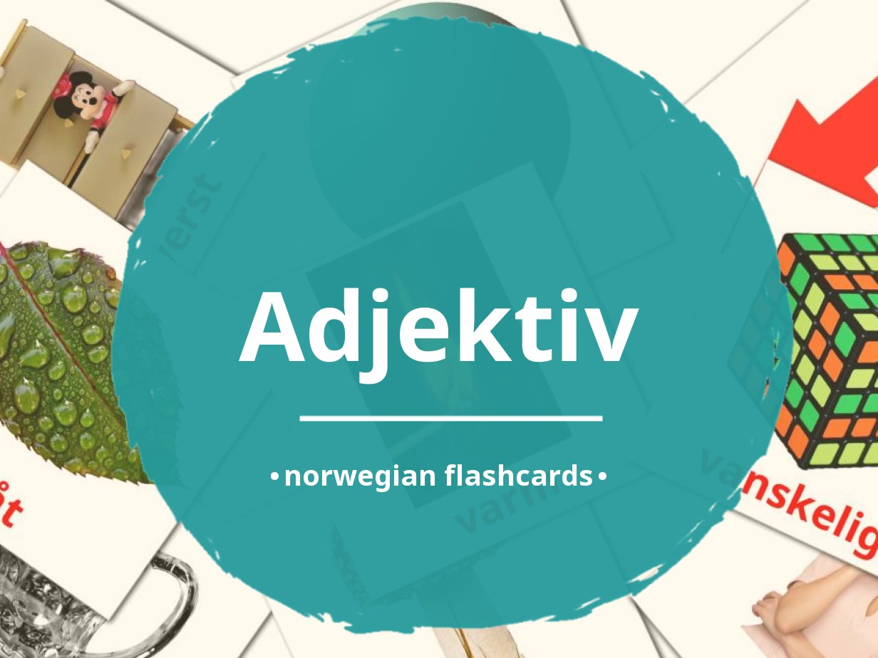 74-free-adjectives-flashcards-in-norwegian-4-printable-pdfs