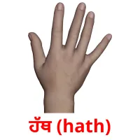 ਹੱਥ (hath) bildekort