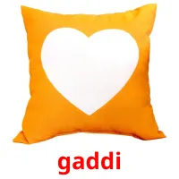 gaddi bildkort för barn