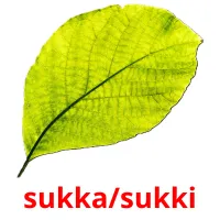 sukka/sukki bildkort för barn