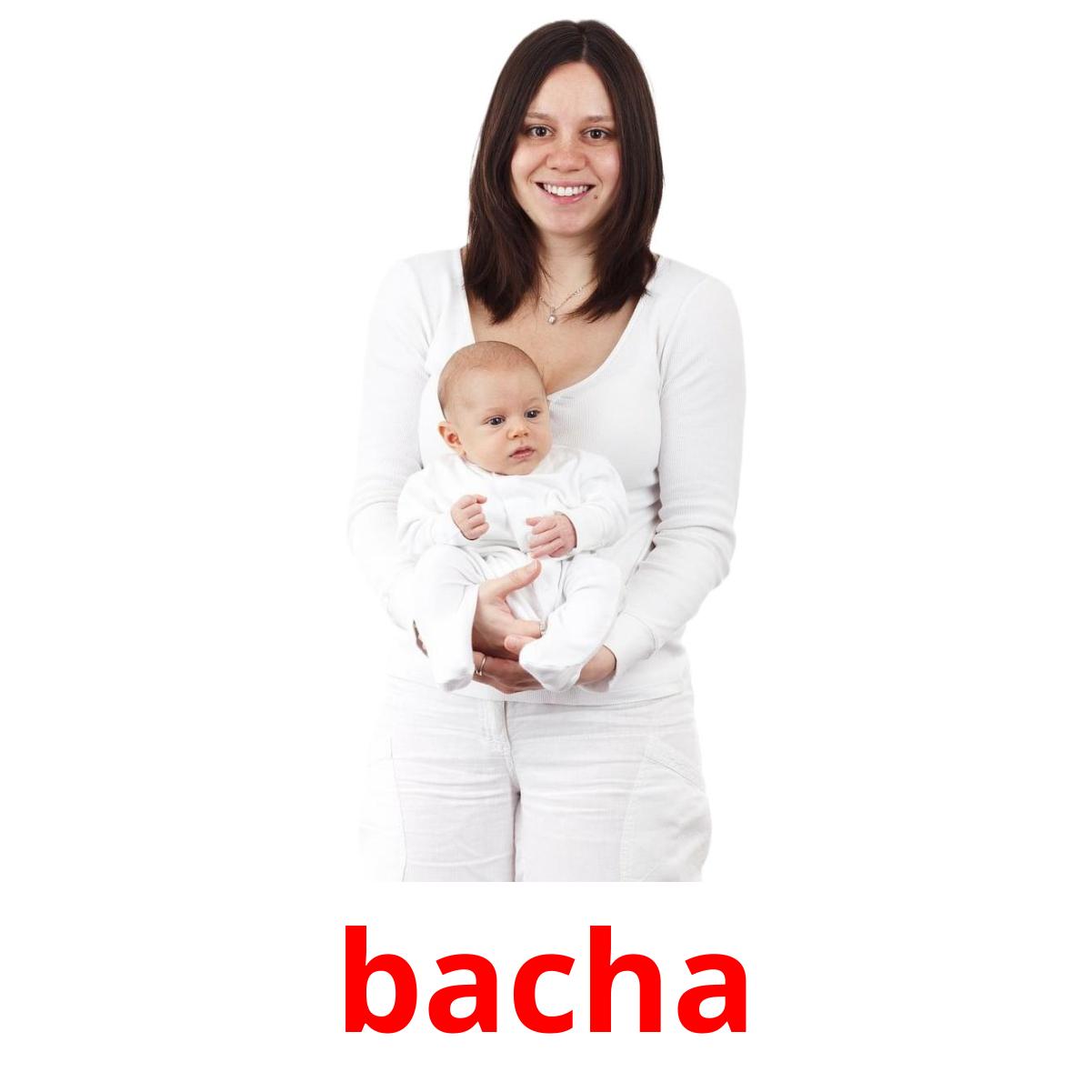 bacha bildkort för barn