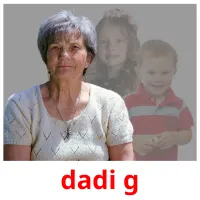 dadi g bildkort för barn