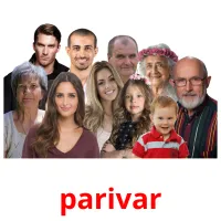 parivar bildkort för barn