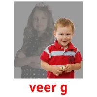 veer g bildkort för barn