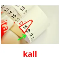 kall Tarjetas didacticas