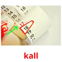 kall Tarjetas didacticas