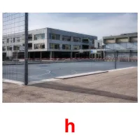 h picture flashcards