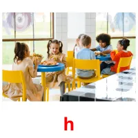 h picture flashcards