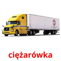 ciężarówka Tarjetas didacticas