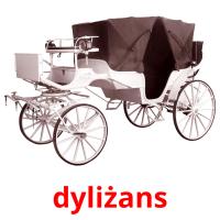 dyliżans picture flashcards