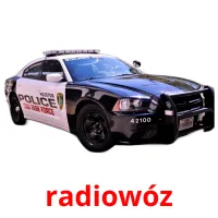 radiowóz Tarjetas didacticas