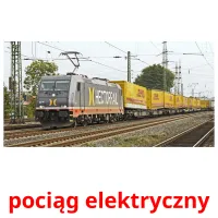 pociąg elektryczny cartes flash