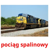 pociąg spalinowy cartes flash