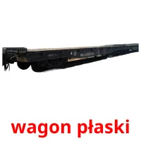 wagon płaski cartes flash