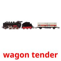 wagon tender card for translate