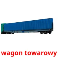 wagon towarowy cartes flash