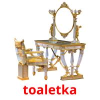 toaletka picture flashcards
