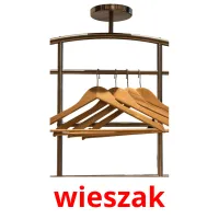 wieszak picture flashcards