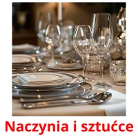 Naczynia i sztućce карточки энциклопедических знаний