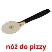 nóż do pizzy card for translate