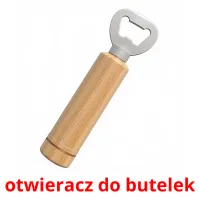 otwieracz do butelek picture flashcards