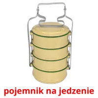 pojemnik na jedzenie picture flashcards