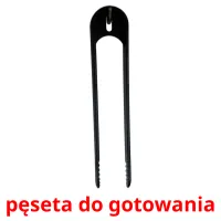 pęseta do gotowania picture flashcards