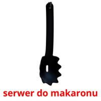 serwer do makaronu card for translate