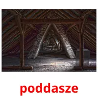 poddasze picture flashcards