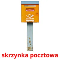 skrzynka pocztowa picture flashcards