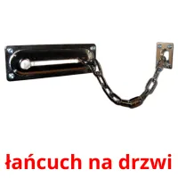 łańcuch na drzwi picture flashcards