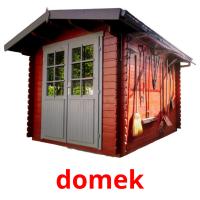 domek flashcards illustrate