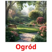 Ogród Bildkarteikarten