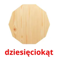 dziesięciokąt picture flashcards