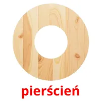 pierścień picture flashcards