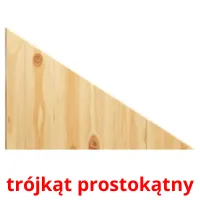 trójkąt prostokątny picture flashcards