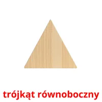 trójkąt równoboczny picture flashcards