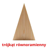 trójkąt równoramienny picture flashcards