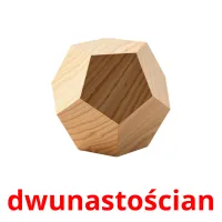 dwunastościan picture flashcards