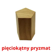 pięciokątny pryzmat picture flashcards