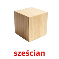 sześcian picture flashcards