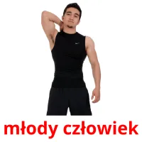 młody człowiek picture flashcards