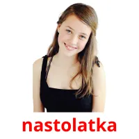 nastolatka picture flashcards